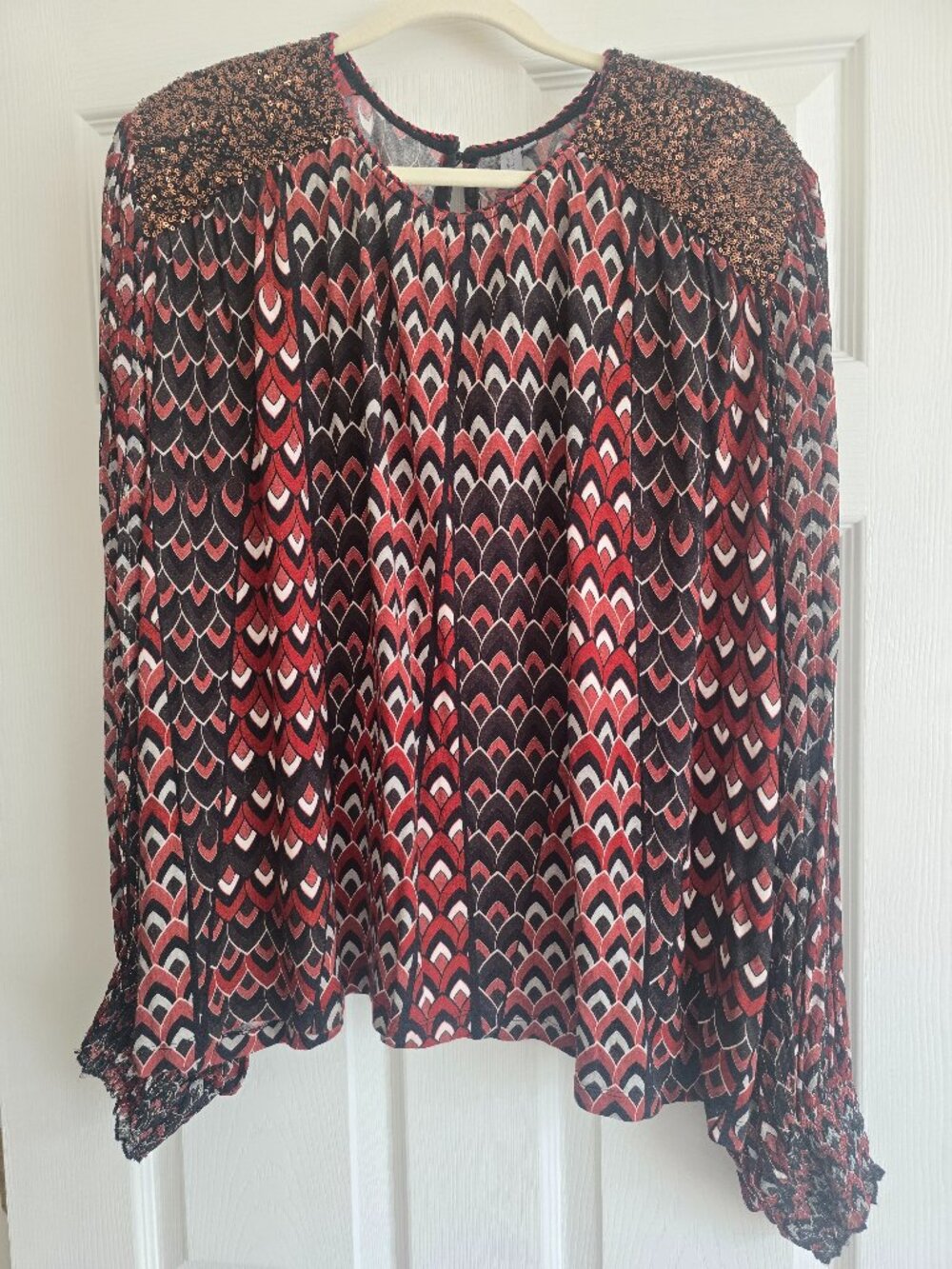 Anthropologie Blank London Dressy Blouse Size 3X